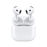 هدفون بلوتوثی اپل مدل AirPods 4 فاقد قابلیت نویز کنسلینگ، درگاه شارژ USB Type-C، شارژ بی سیم، با قابلیت اتصال به چند دستگاه، پشتیبانی از فرمان لمسی، نشانگر LED، پشتیبانی از دستیار صوتی، مقاوم در برابر آب